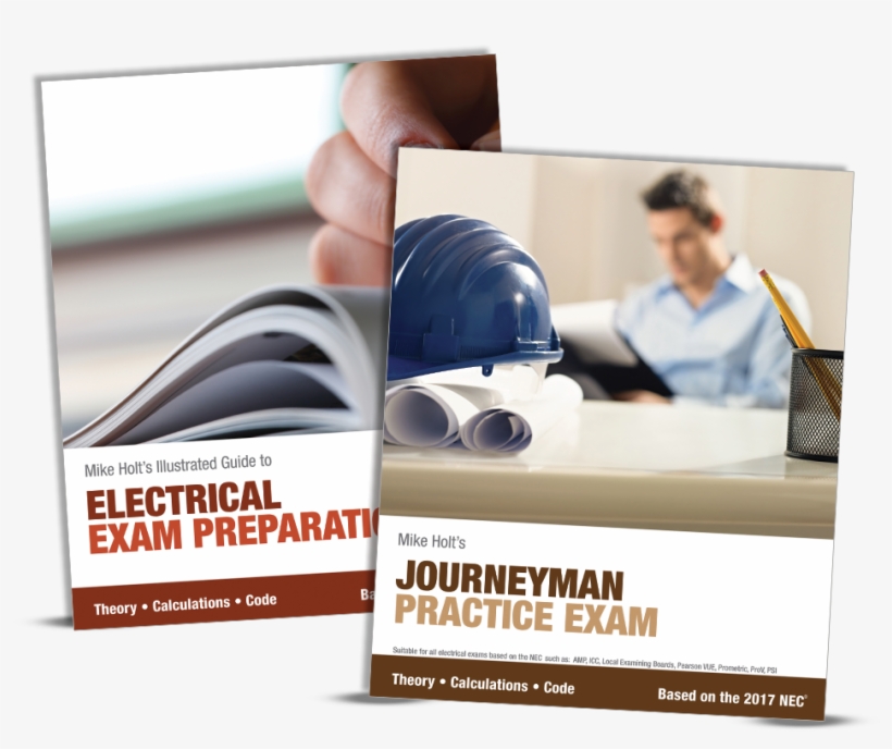 2017 Electrical Exam Preparation & Journeyman Practice - Mike Holt's Electrical Exam Preparation Textbook- 2017, transparent png #4943801
