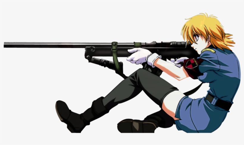 Comment Picture - Hellsing Anime Sniper, transparent png #4943869