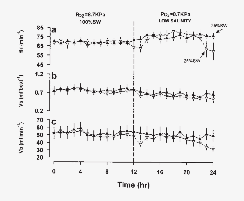 Changes In Mean A) Heart Rate (beats/ Min) B) Calculated - Diagram, transparent png #4943922