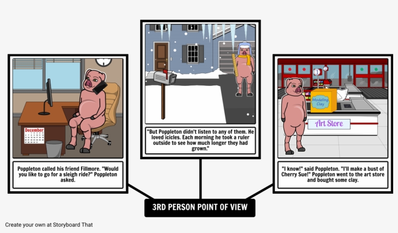 Poppleton In Winter - Winter, transparent png #4944125