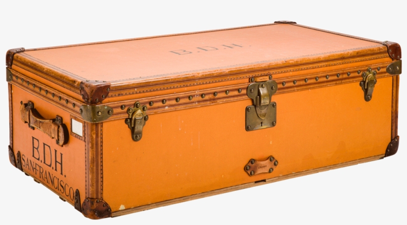 Orange Vuittonite Cabin - Hermes Trunks, transparent png #4944127