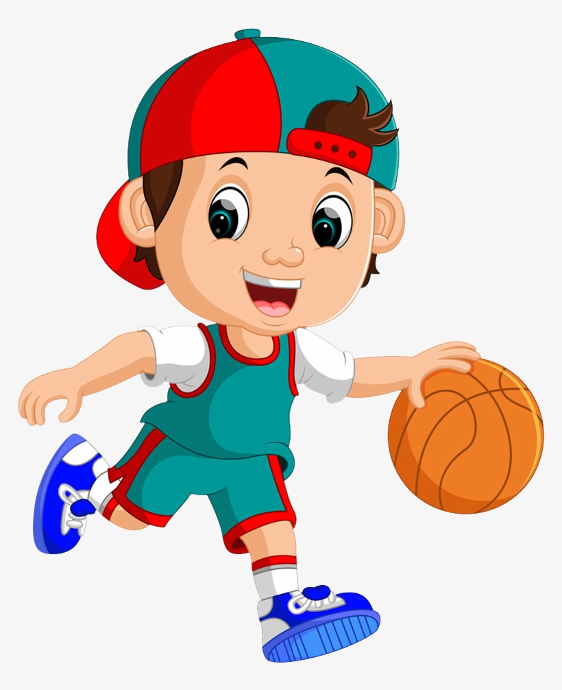 Image Free Player Royalty Free Clip Art Little Royaltyfree - Playing Basketball Clipart, transparent png #4944242