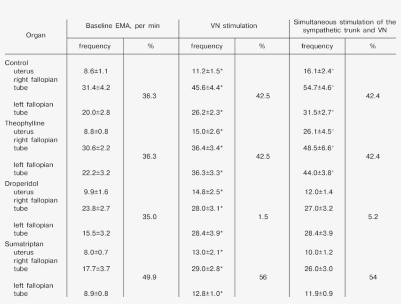 Ema Of The Uterus And Fallopian Tubes During Stimulation - Number, transparent png #4944788