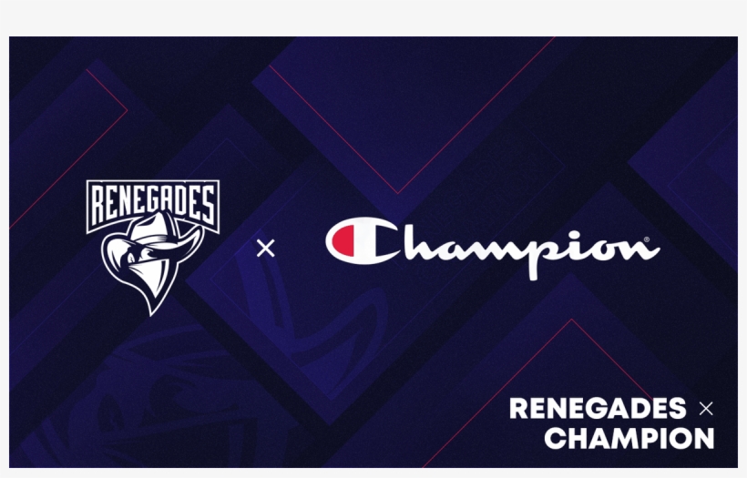Renegades Is Latest Organisation To Partner With Champion - Champion, transparent png #4945347