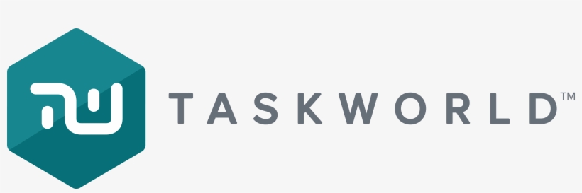 Horizontal Logo - Taskworld Logo, transparent png #4945498