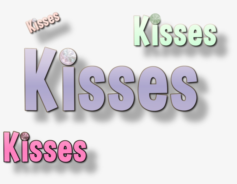 K I S S E S - Kiss, transparent png #4945950