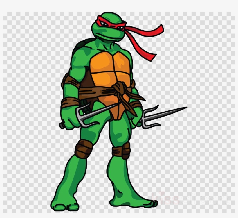 Raphael Turtles Clipart Raphael Michaelangelo Leonardo - Raphael Ninja Turtle Drawing, transparent png #4946006