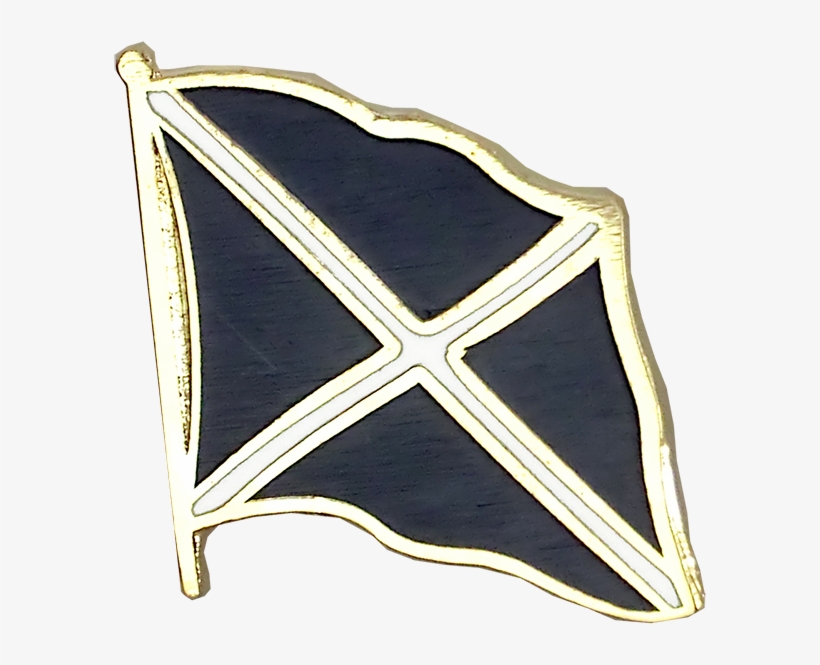 Flag Lapel Pin - Scotland Navy - Flag Lapel Pin, transparent png #4946475