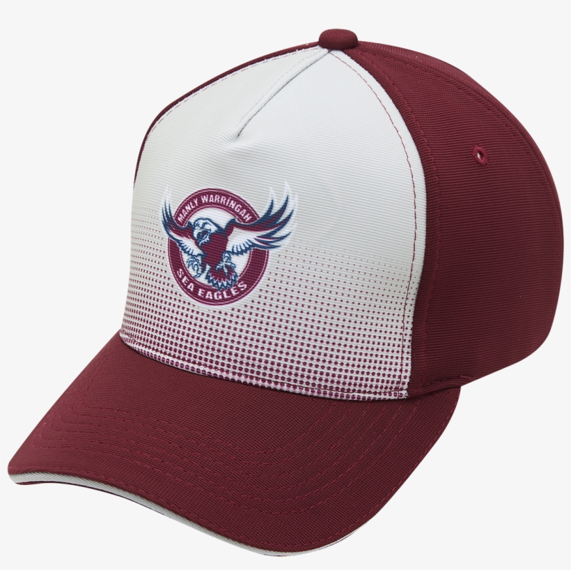 Manly Sea Eagles Nrl Team Coloured Logo Adult Curve - Manly Sea Eagles Nrl Uv Car Decals 5 Per Sheet, transparent png #4946790