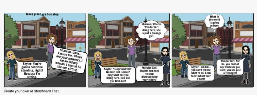 Wonder Girl - Cartoon, transparent png #4947471