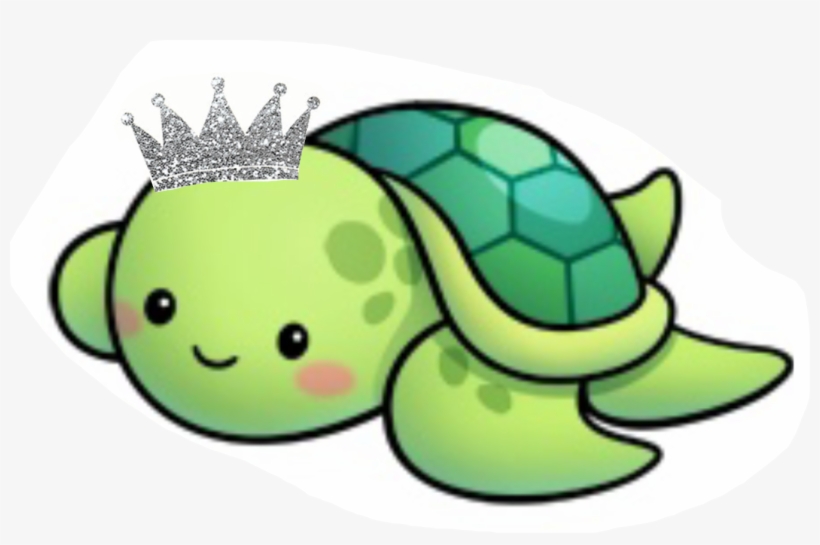 Cute Sea Turtle Cartoon - Sea Turtle, transparent png #4947716