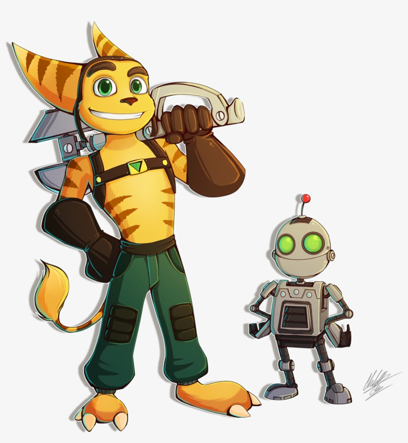 An Error Occurred - Ratchet E Clank Fan Art, transparent png #4948371