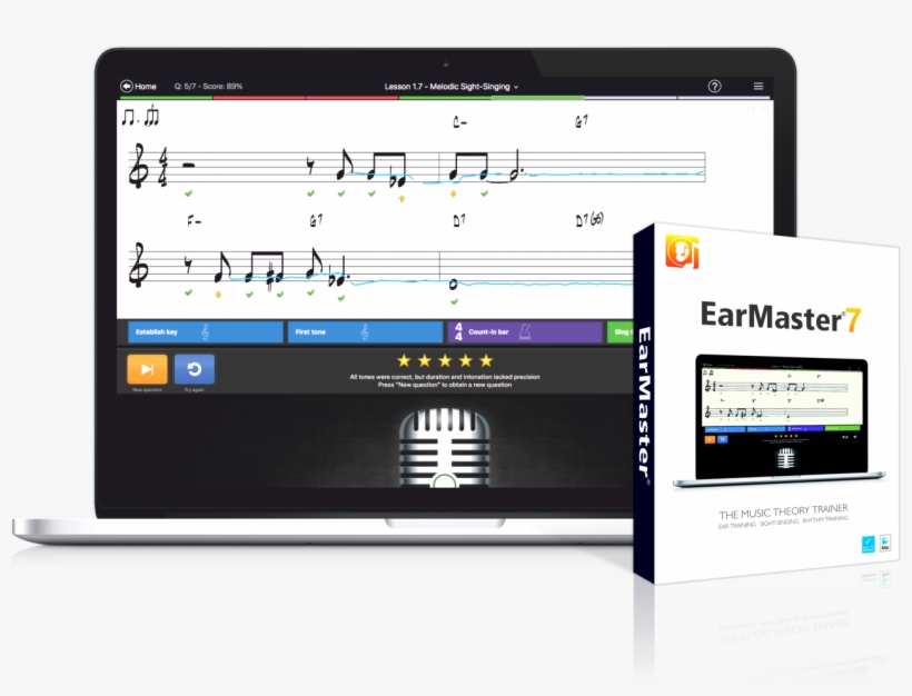 Music Theory Trainer On Pc, Mac And Ipad - Earmaster Pro, transparent png #4948562