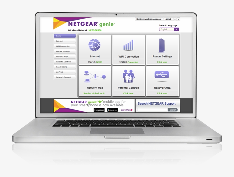 Netgear D7000 Nighthawk Ac1900 Wifi Vdsl/adsl Modem, transparent png #4948709