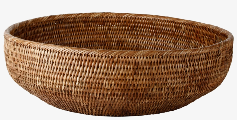 Rattan Bowl - Wicker, transparent png #4949101