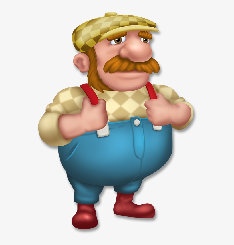 Mike - Hay Day Personajes, transparent png #4949237
