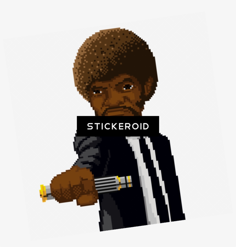 Samuel Ljackson - Machine Gun, transparent png #4949291