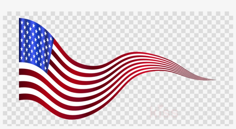 Usa Flag Banner Clipart United States Of America Flag - Silhouette Arrow Png, transparent png #4949973