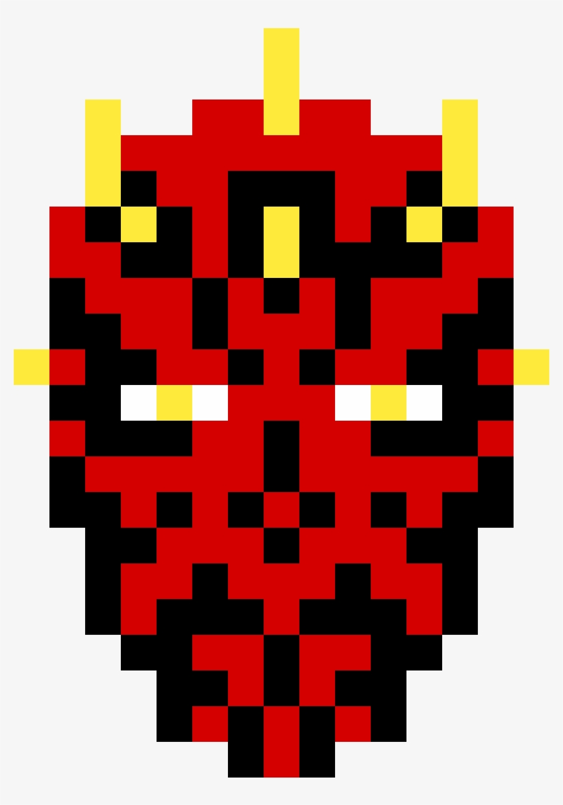 Darth Maul - Besd Perler Darth Maul, transparent png #4952881