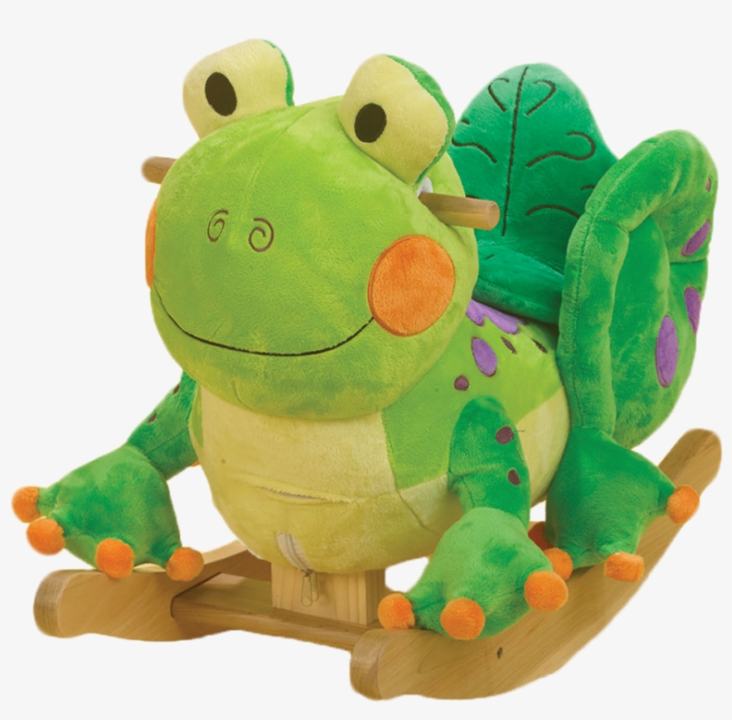 Rockabye Fergie Frog Chair Rocker Frog Rock, Green - Rockabye Fergie Frog Rocker One Size, transparent png #4953019