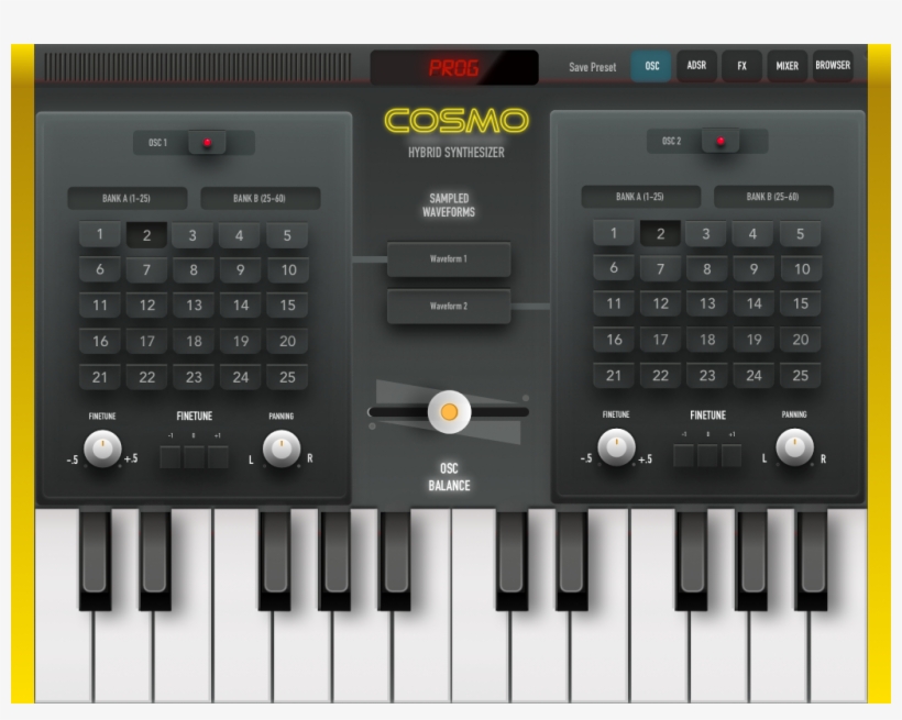 Cosmo Hybrid Synthesizer Ios App For Ipad - Dribbble, transparent png #4953157
