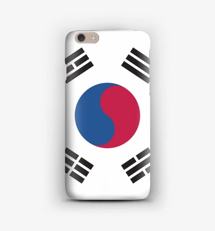 World Cup 2018 Korea Republic Case Iphone 6 Plus - South Korea Flag Vertical, transparent png #4953617