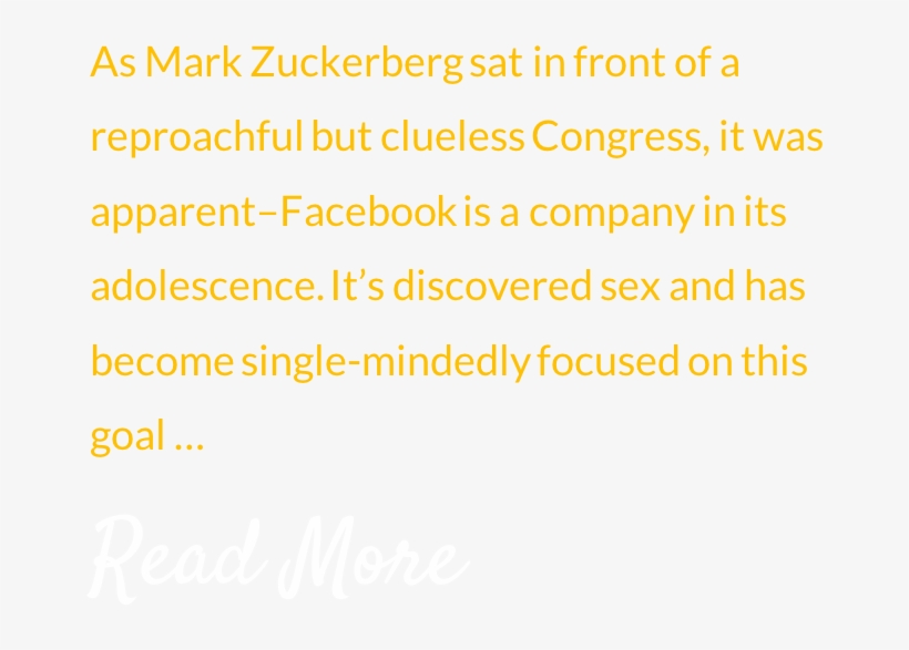 Mark Zuckerberg In A Senate Hearing To Take Responsibility - Orange, transparent png #4953670