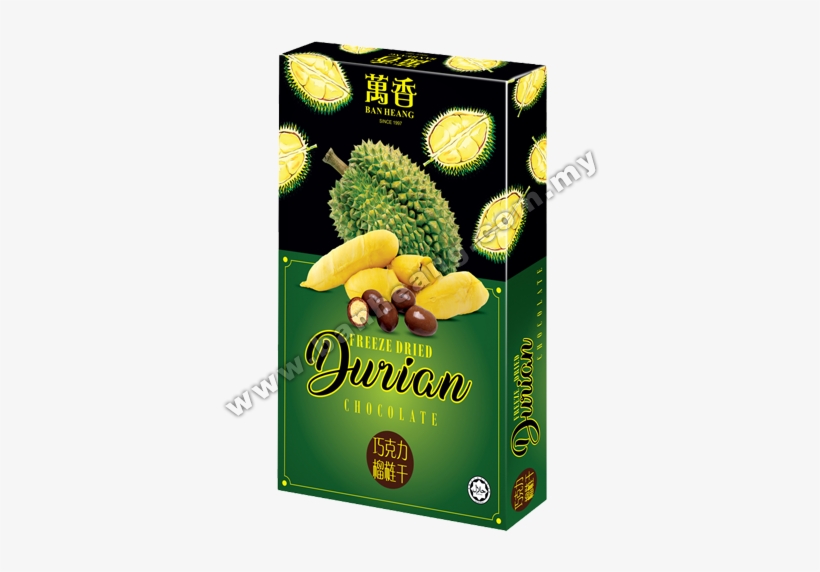 巧克力榴梿干freeze Dried Durian Chocolate - Chocolate, transparent png #4954566