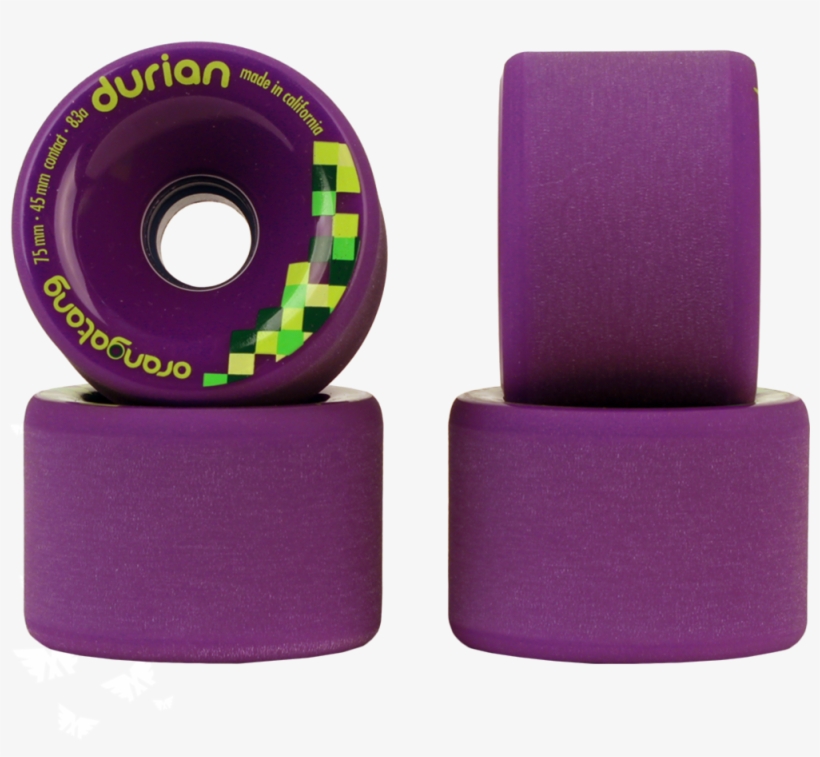 75mm Orangatang Durian - Orangatang Durian Wheels Purple, transparent png #4954692