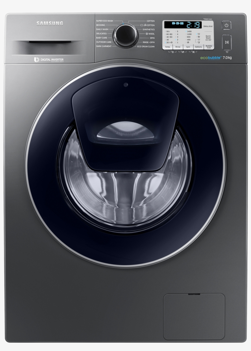 Buy Samsung Ww5500 Addwash Ww70k5413ux/eu 7kg 1400 - Washing Machine Samsung, transparent png #4955305