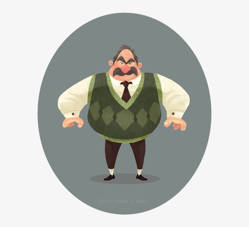 Cartoons And Comics - Mr Dursley Cartoon, transparent png #4956257