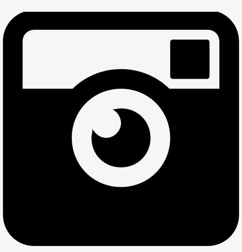 Facebook Icon - Icon Black And White Insta, transparent png #4956759