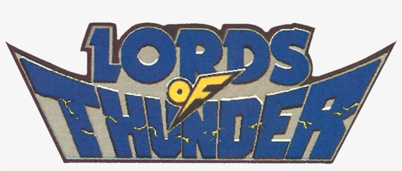 Lords Of Thunder - Lords Of Thunder Logo, transparent png #4956761