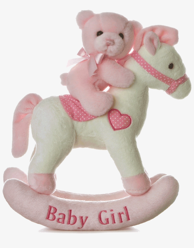 12″ Baby Girl Musical Rocking Horse - Rocking Horse Online Shopping India, transparent png #4957564