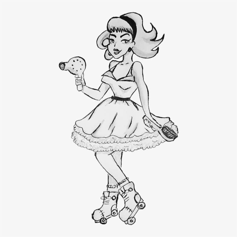 Jenny's Mobile Hair, transparent png #4958499