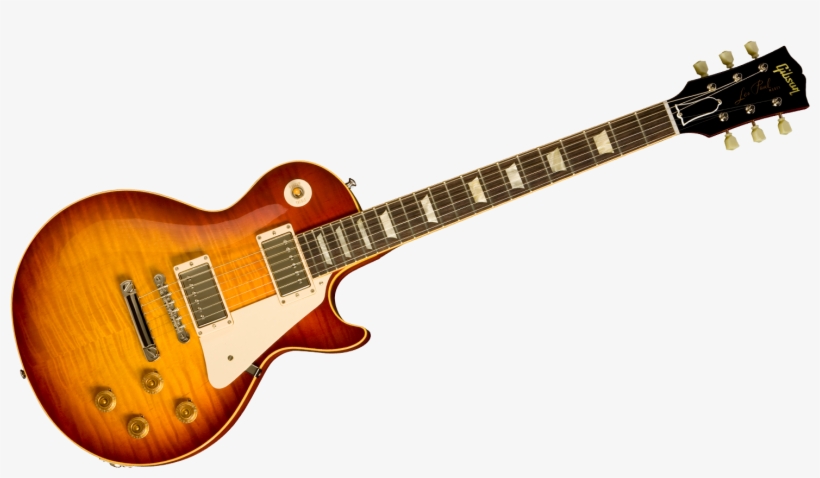 Vintage Custom Guitar Brands, Les Studio Paul - 1958 Les Paul Standard Historic In Faded Tobacco Sunburst, transparent png #4958566