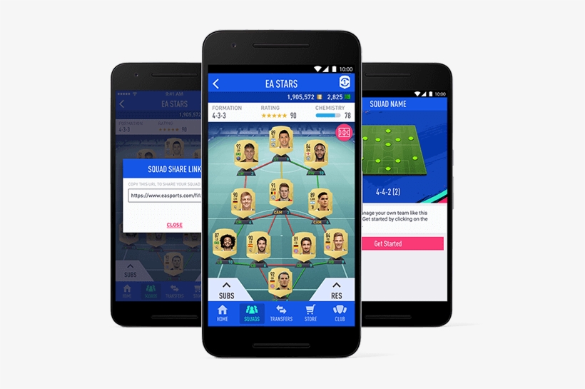 Fifa app. FUT Companion. Step app FIFA.