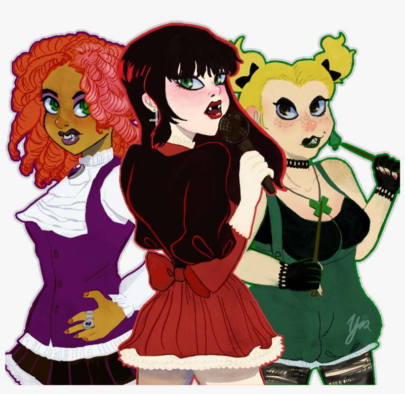 Phantasma And Sibella - The Hex Girls, transparent png #4959827