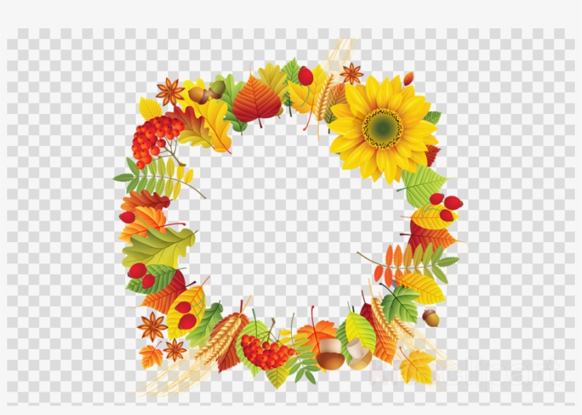 Decor Png Autumn Design Clipart Islamic Design Borders - Decor Png Autumn Design, transparent png #4960521