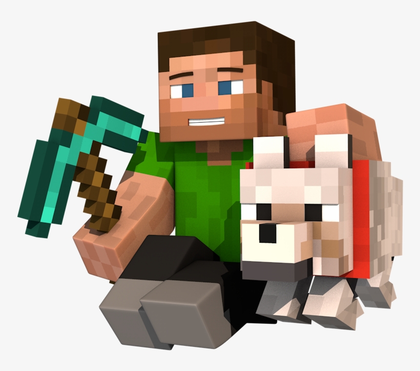 Minecraft Wolf 4d Rig, transparent png #4960786