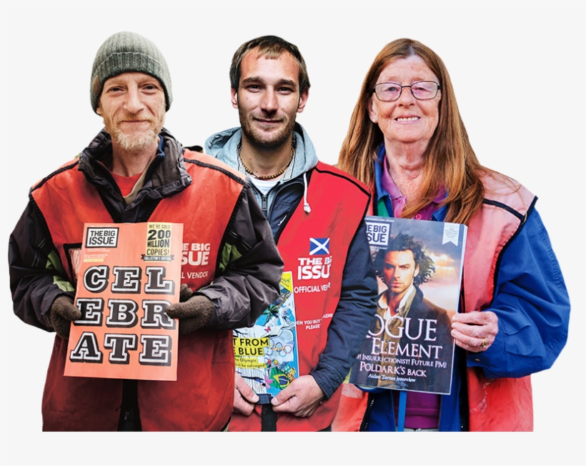 Since It Began, The Big Issue Has Helped Nearly 100,000 - Human, transparent png #4960949