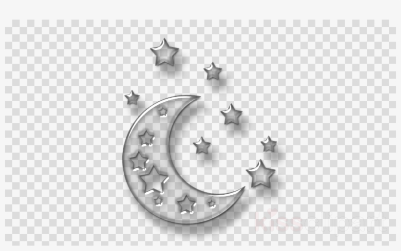 Download Moon And Stars With No Background Clipart - Wallpaper, transparent png #4962142