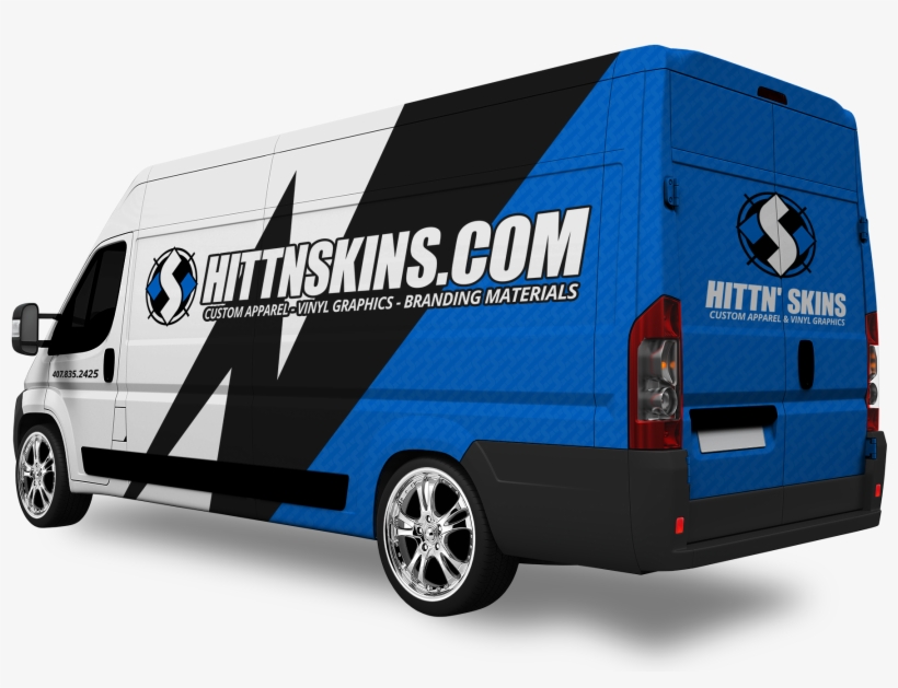 Partial Wraps Cover Only A Portion Of The Exterior - Partial Van Wrap, transparent png #4962311