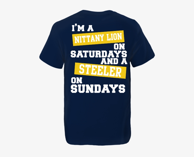 Penn State/steelers Tee Shirts, Fun Stuff, Fun Things, - Active Shirt, transparent png #4962607