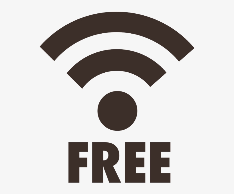 Free Wifi In Rooms And Public Areas - Wi-fi, transparent png #4962878