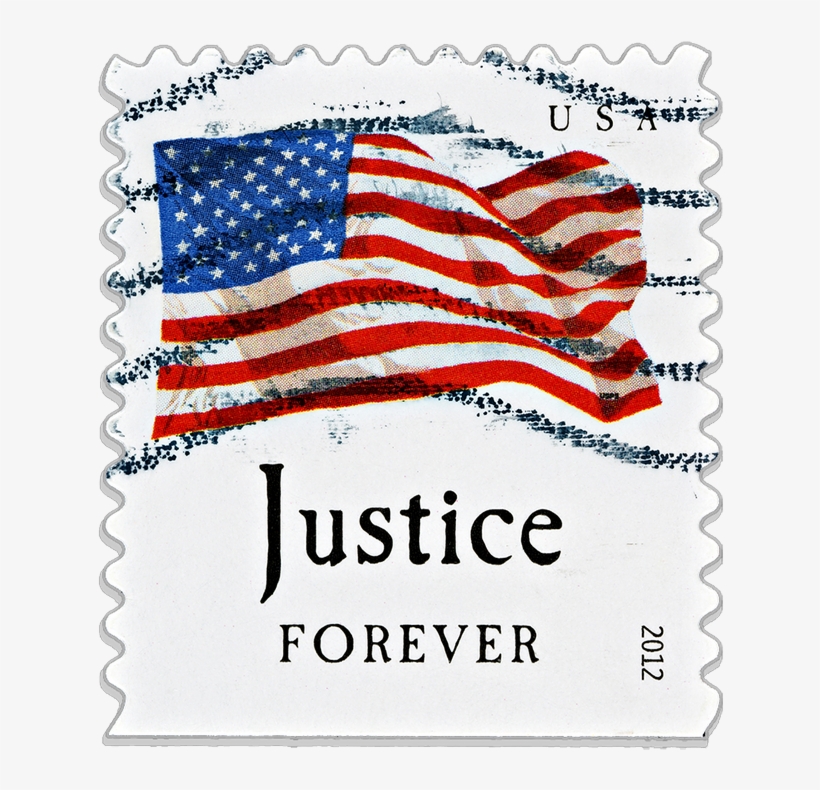 Subscribe To Our Mailing List - Us Postage Stamp Justice, transparent png #4963418