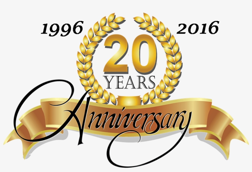 20th Anniversary Png - 20 Year Of Service, transparent png #4963727