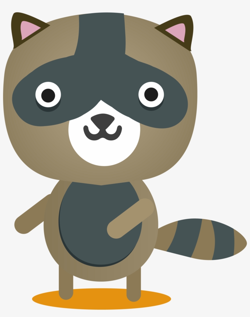 Dog Weasel Canidae Brown - Racoon Dog Cartoon, transparent png #4963789