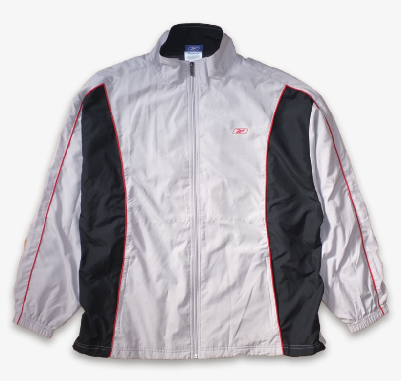 Vintage Reebok Trackjacket With Chest Logo - Logo, transparent png #4963791