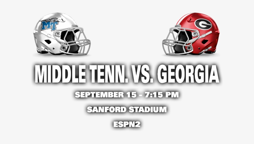 2018 Georgia Football Game Day Central - Georgia Bulldogs Football, transparent png #4964564